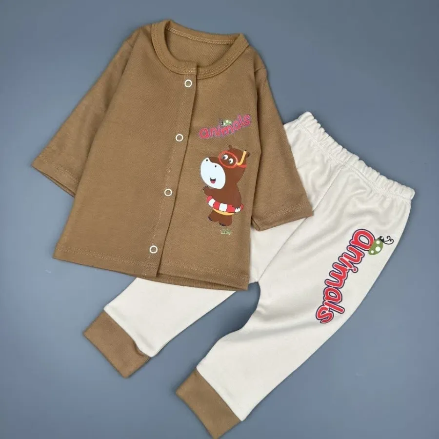 مانتو شلوار رنگی چاپدار