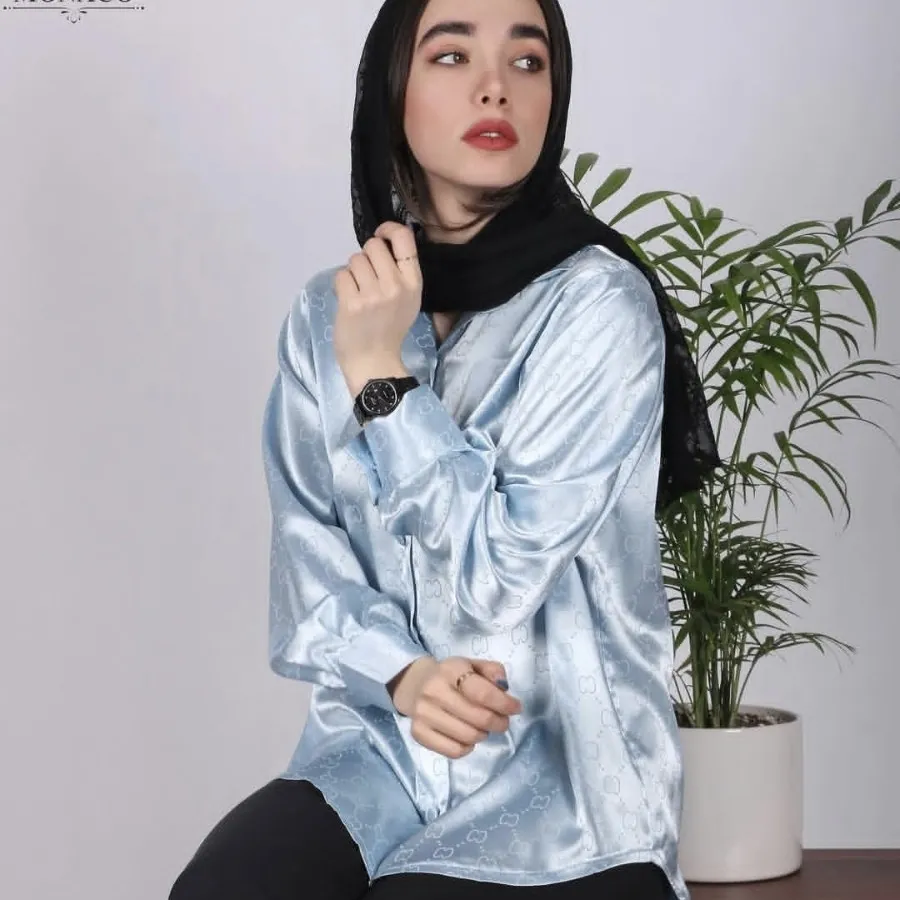 شومیز ساتن گوچی