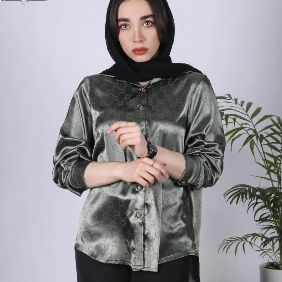 شومیز ساتن گوچی