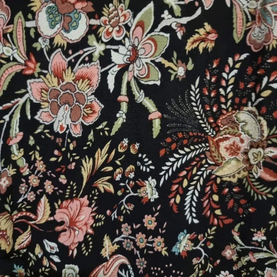 پیراهن کرپ جیبدار