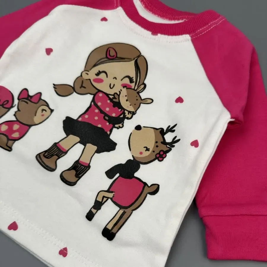 بلوز شلوار نقلی چاپ فانتز