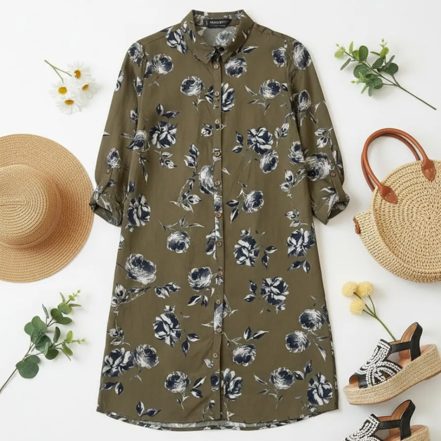 پیراهن فلورال