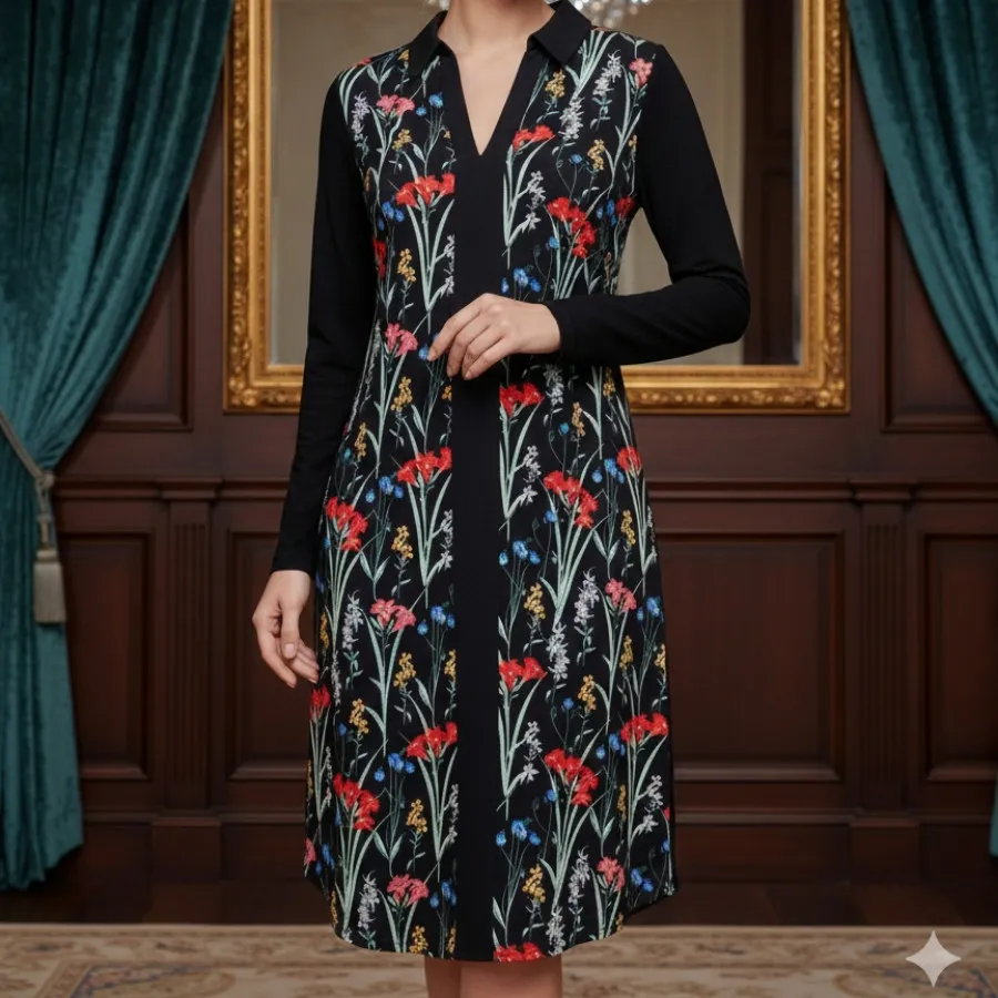 پیراهن فلورال