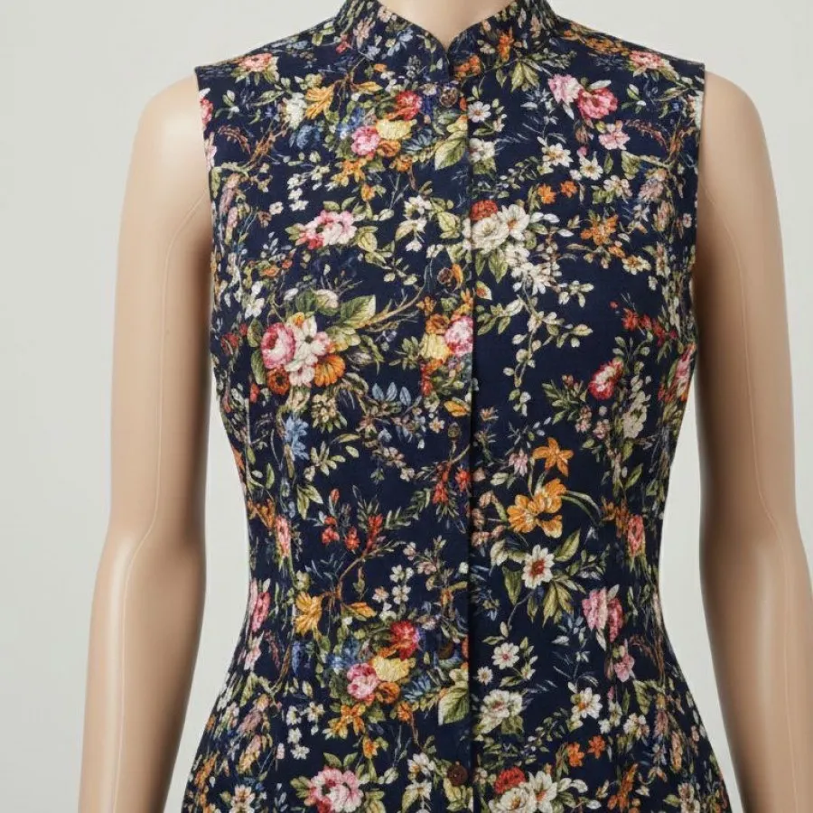 پیراهن گلدار