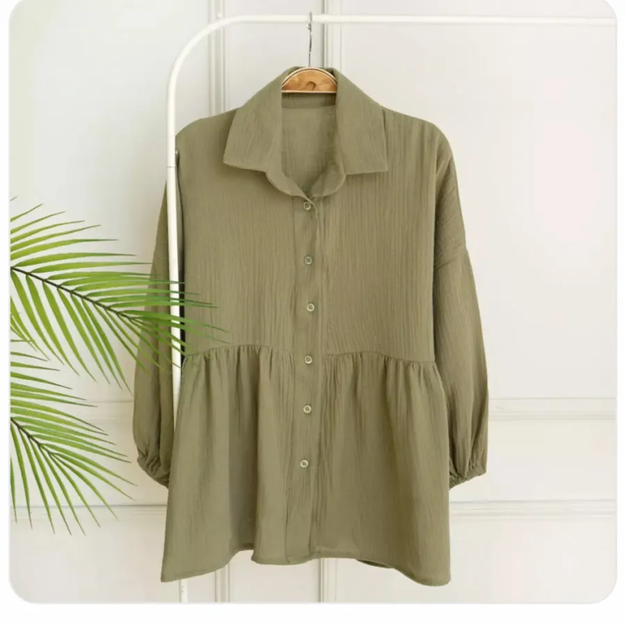 تونیک مشکی پوپلین