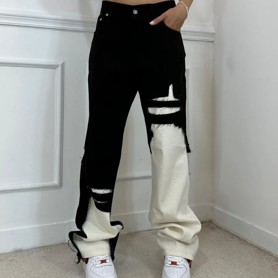 شلوار جین کتان