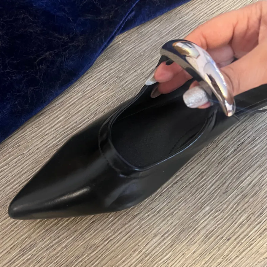 صندل زیبای چرم و استیل