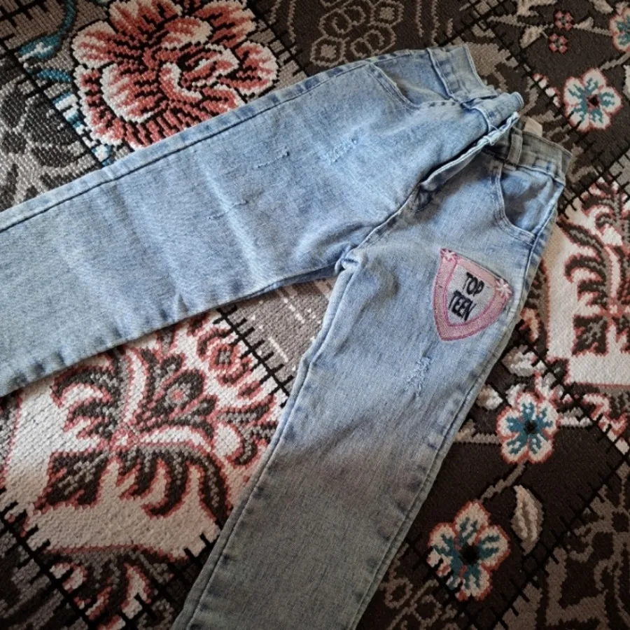 شلوار جین دخترانه