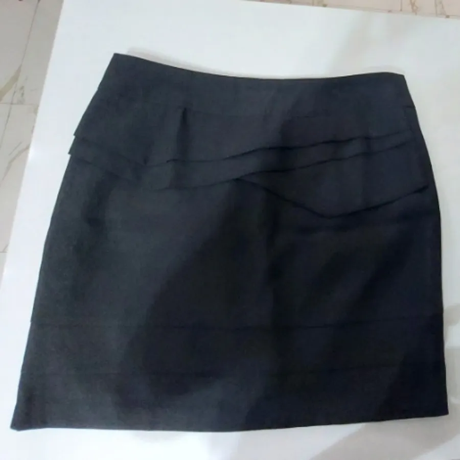 دامن مشکی مجلسی کرپ