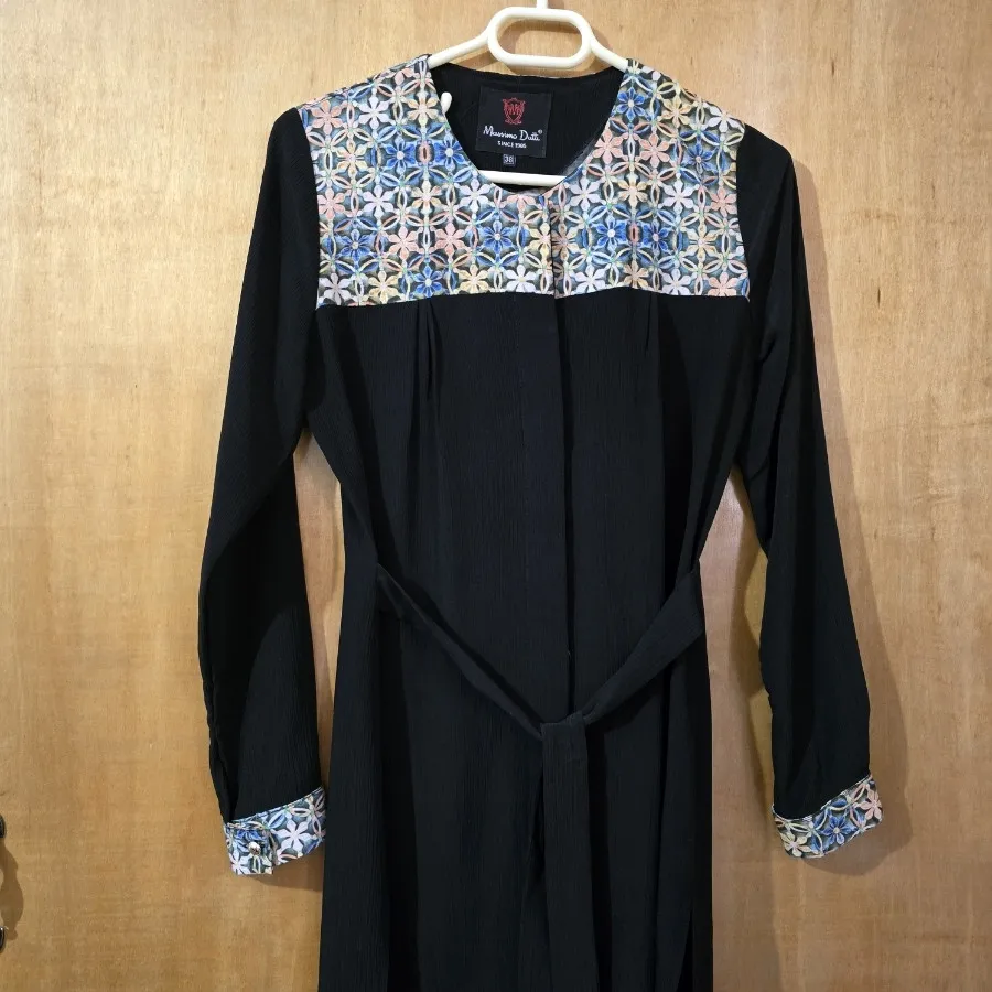 مانتو مشکی بلند