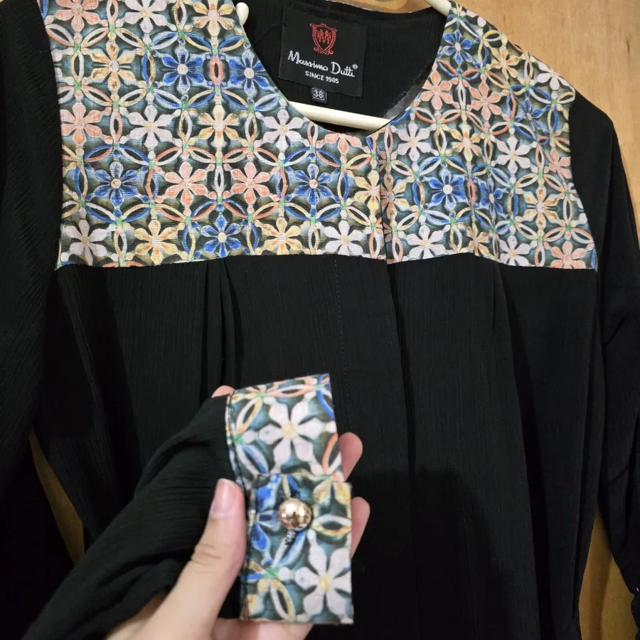 مانتو مشکی بلند