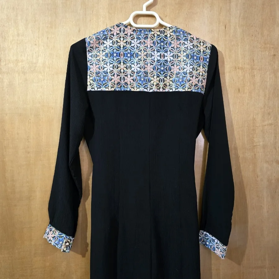 مانتو مشکی بلند