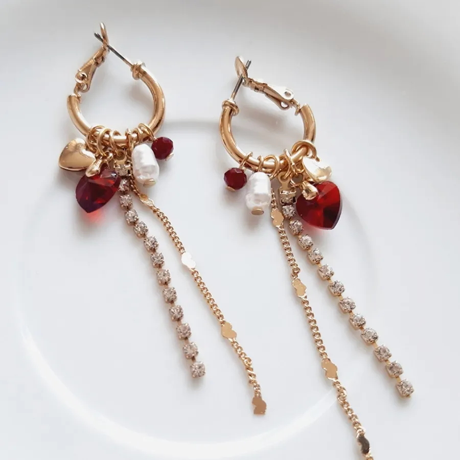 گوشواره وارداتی چارم دار