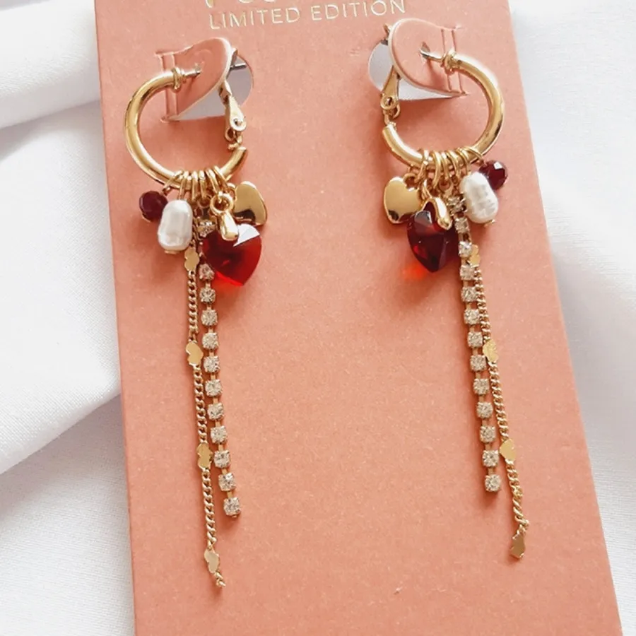 گوشواره وارداتی چارم دار