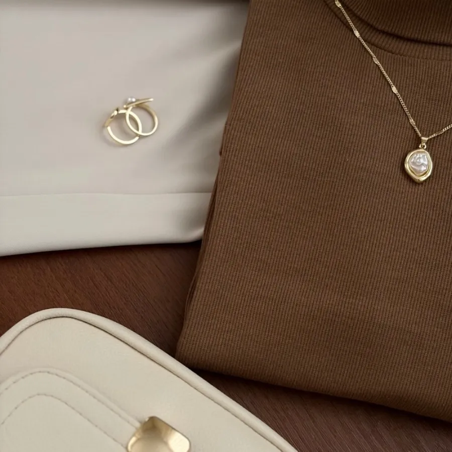 بلوز یقه اسکی موکا ویولت