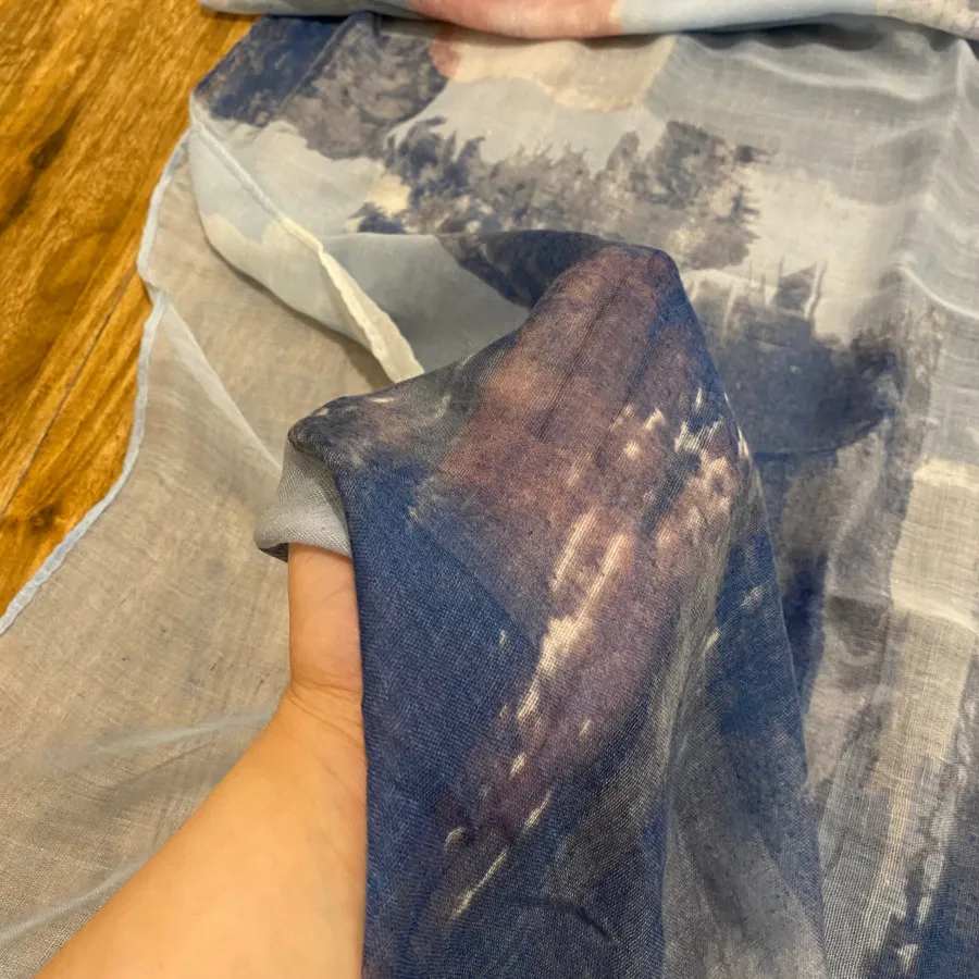 شال رنگی زنانه