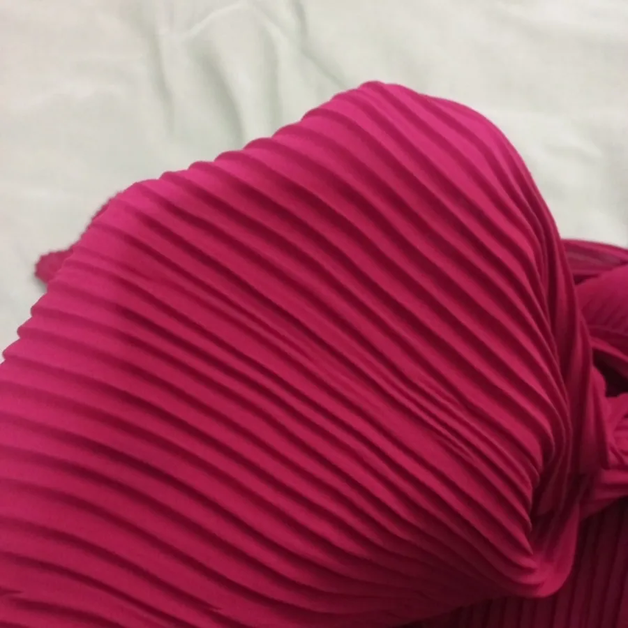 شال حریر پلیسه