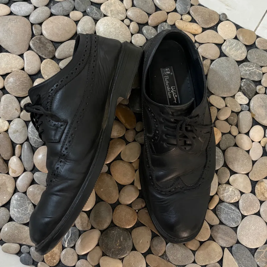 کفش چرم مردانه