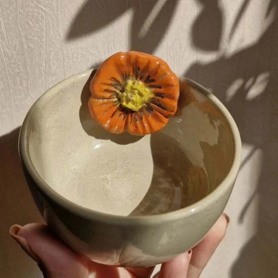 کاسه های سفالی دست ساز