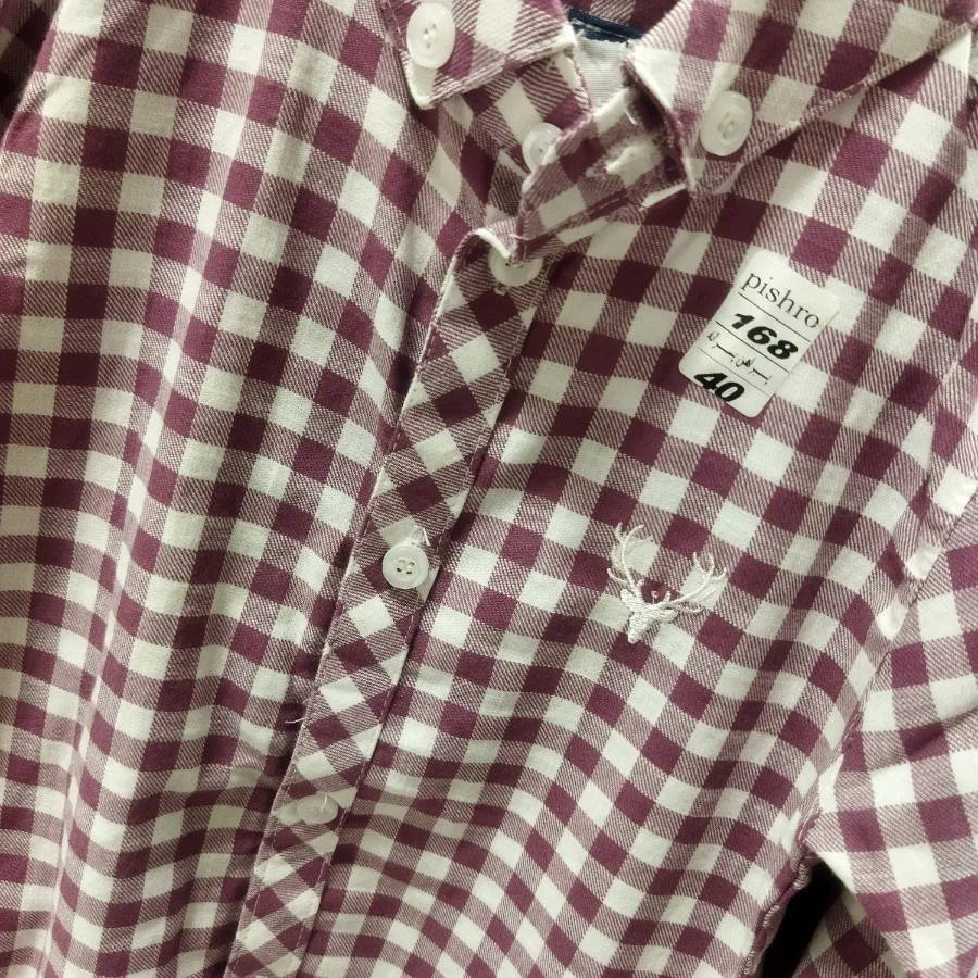 پیراهن آستین بلند پسرانه