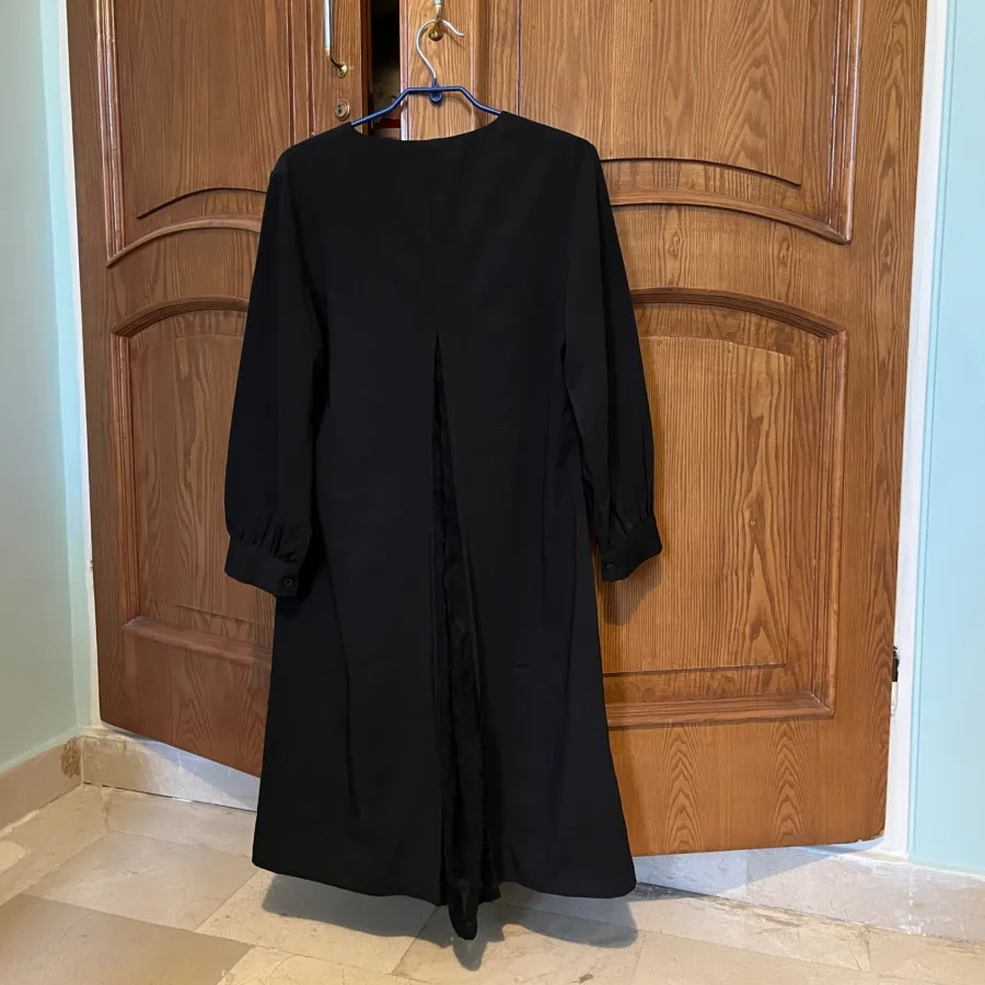 مانتو ساده مشکی