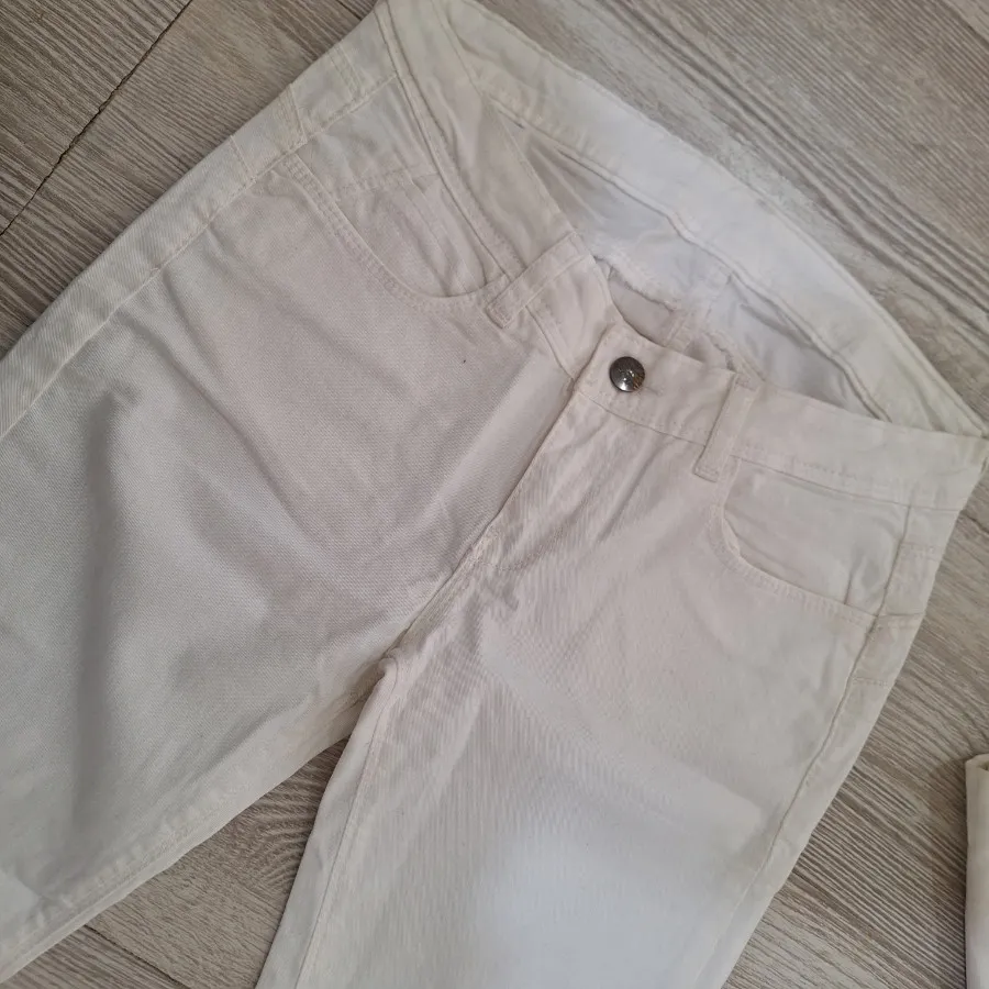 شلوار سفید رنانه