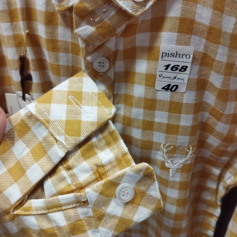 پیراهن آستین بلند 4 خونه