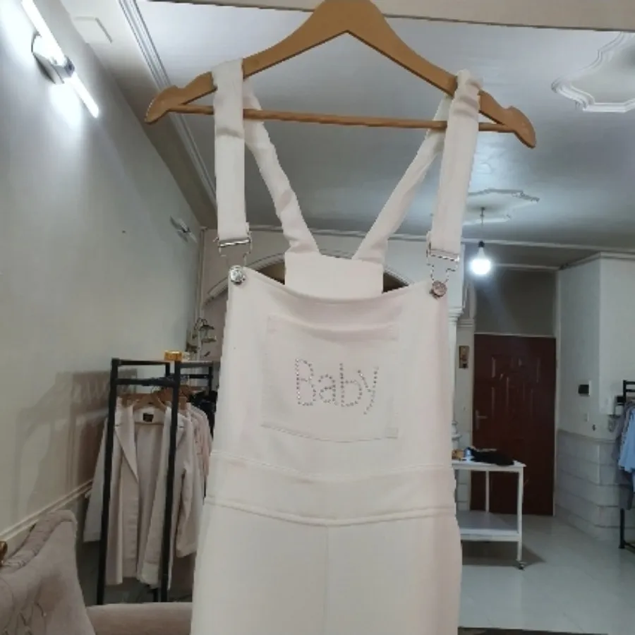 شلوار پیشبندی دخترانه