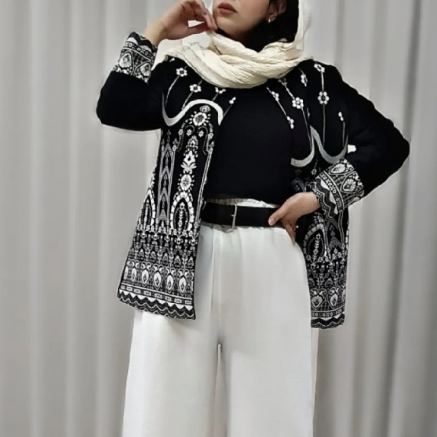 کت مخمل گلدوزی