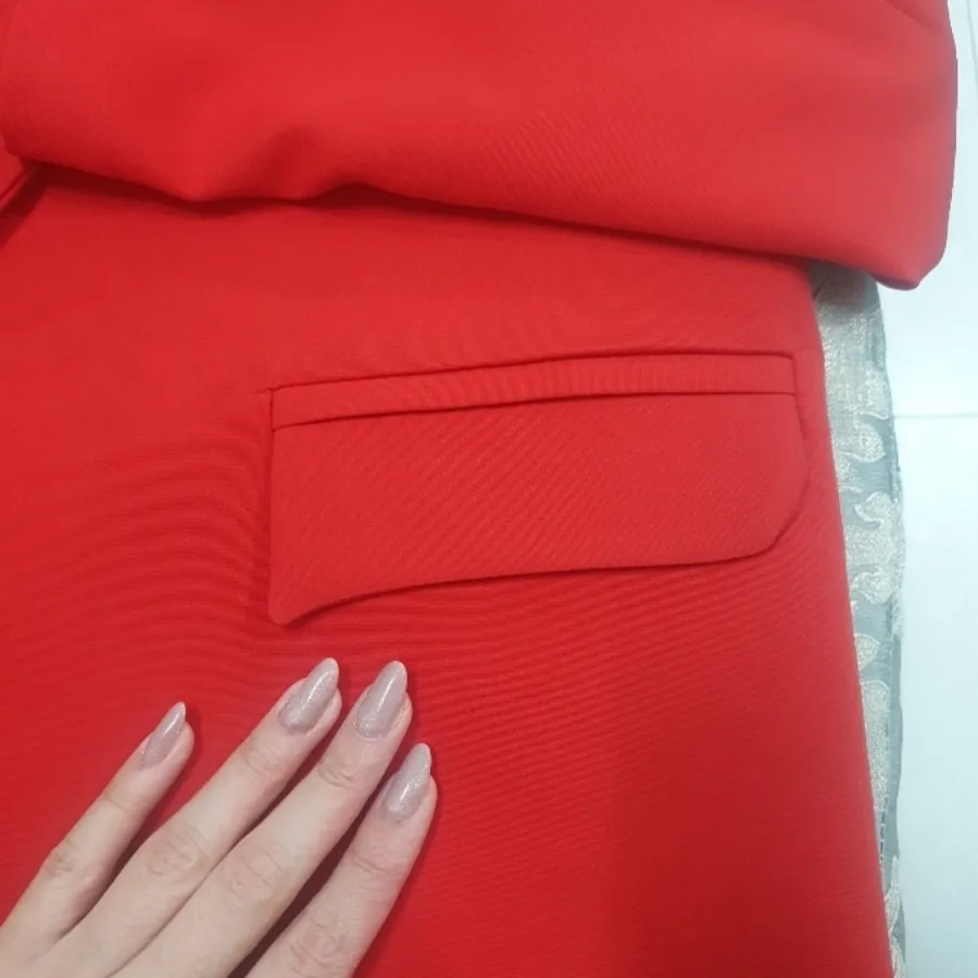 کت کرپ قرمز