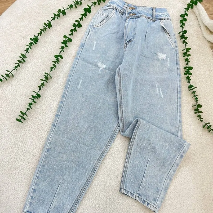 شلوار جین مام