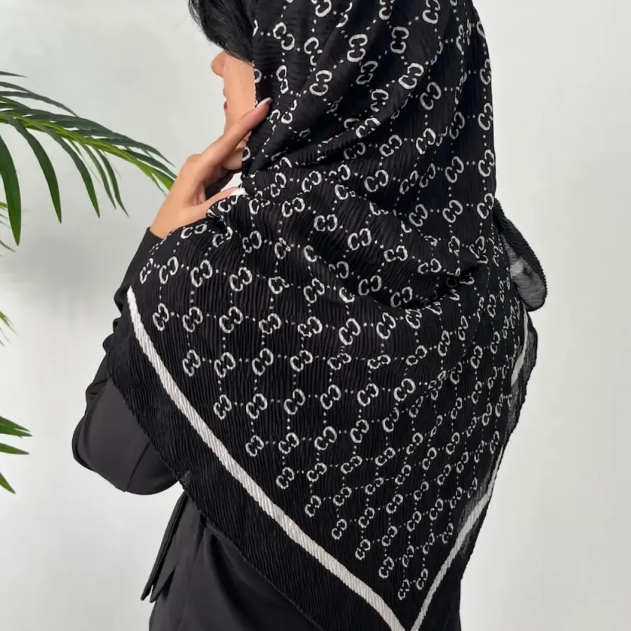 روسری پلیسه مجلسی ترک