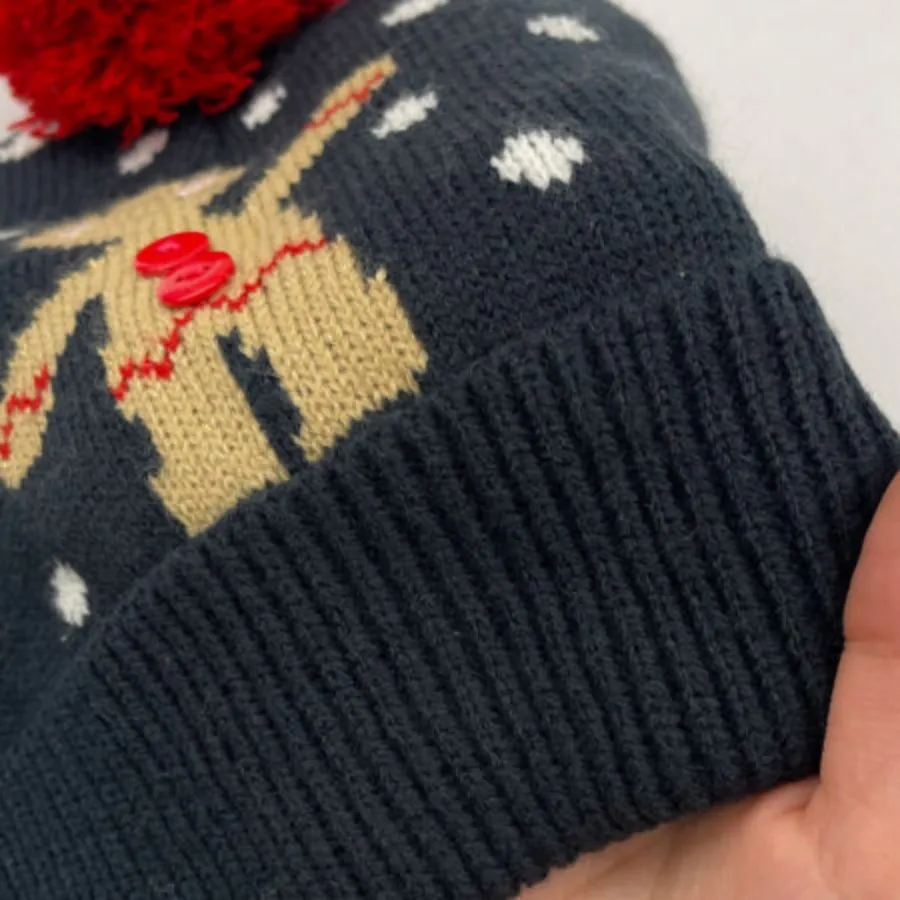 کلاه بافت کریسمسی زنانه