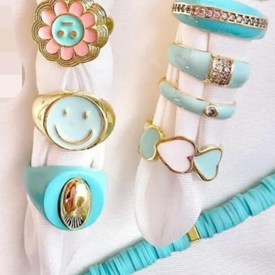 انگشترمیناکاری نگین دار