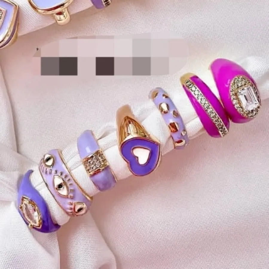 انگشترمیناکاری نگین دار