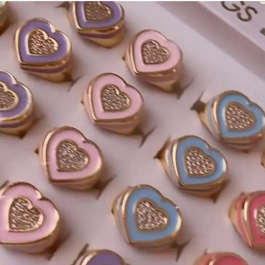 انگشتر مینا کاری نگین دار