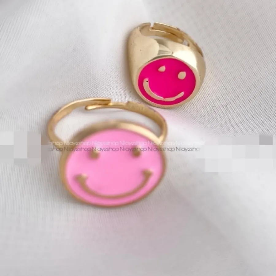 انگشتر اسمایل لبخند فری