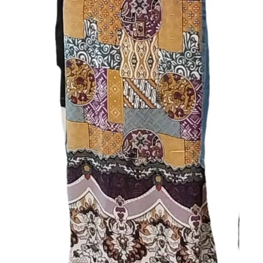 دامن بلند نخی قواره دار