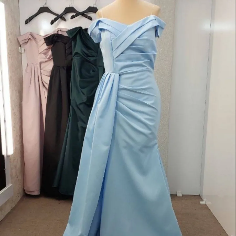 پیراهن مجلسی آبی