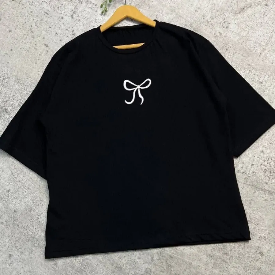 تیشرت باکسی نخ پنبه 100٪