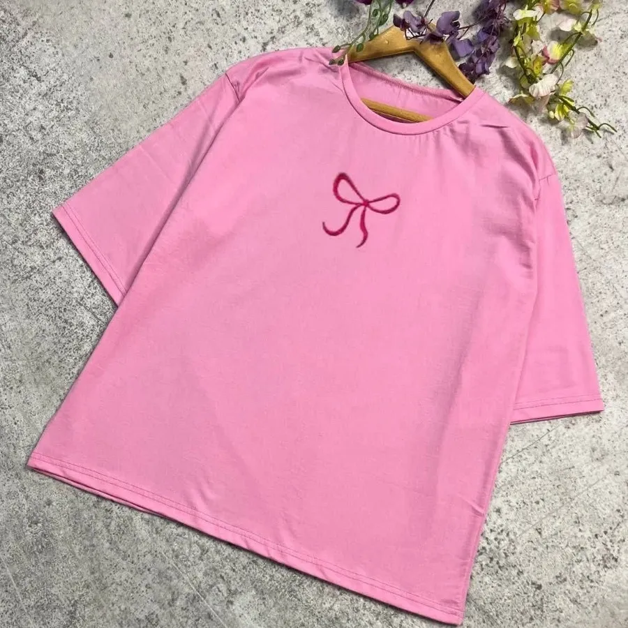 تیشرت باکسی نخ پنبه 100٪