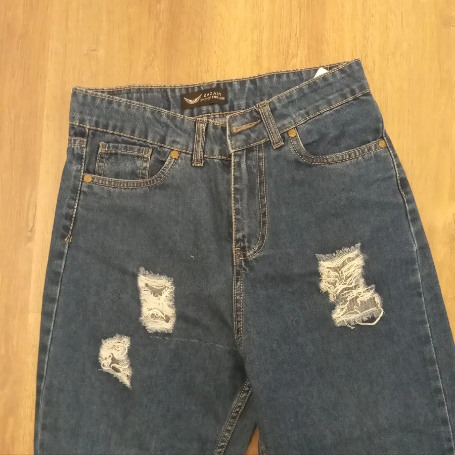 شلوار جین مام