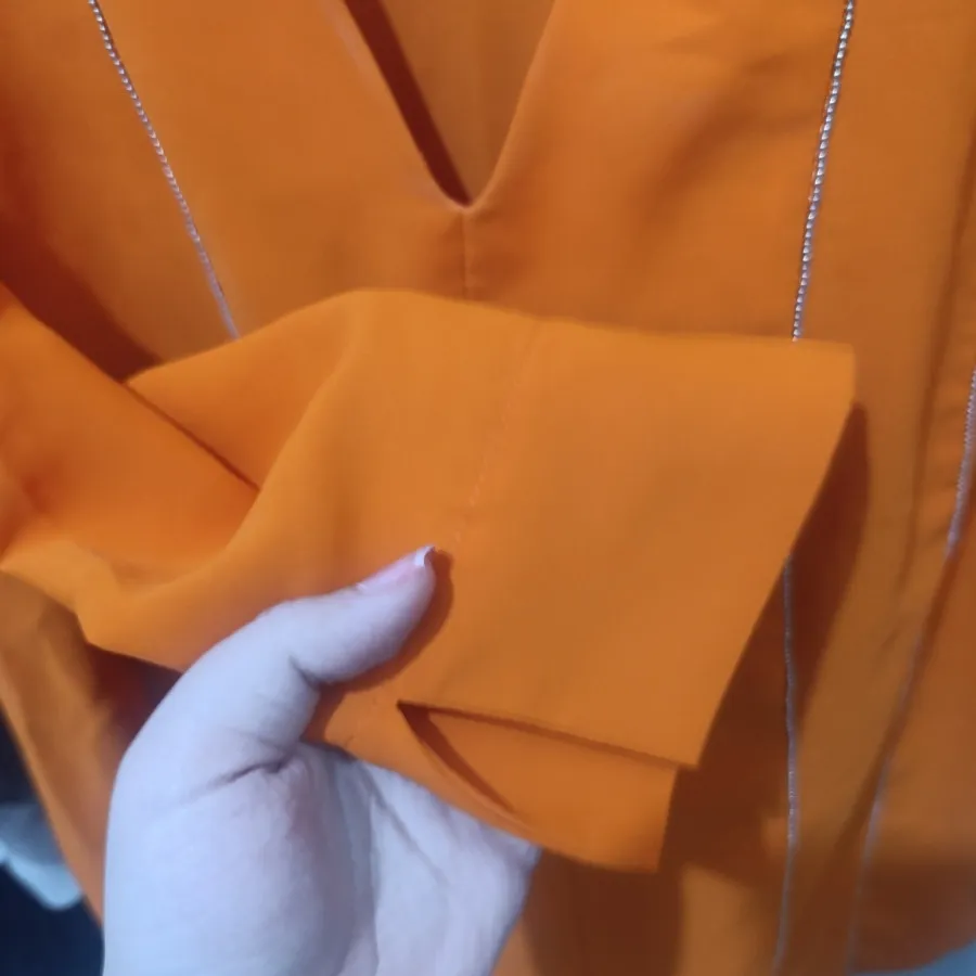 شومیز مجلسی نارنجی