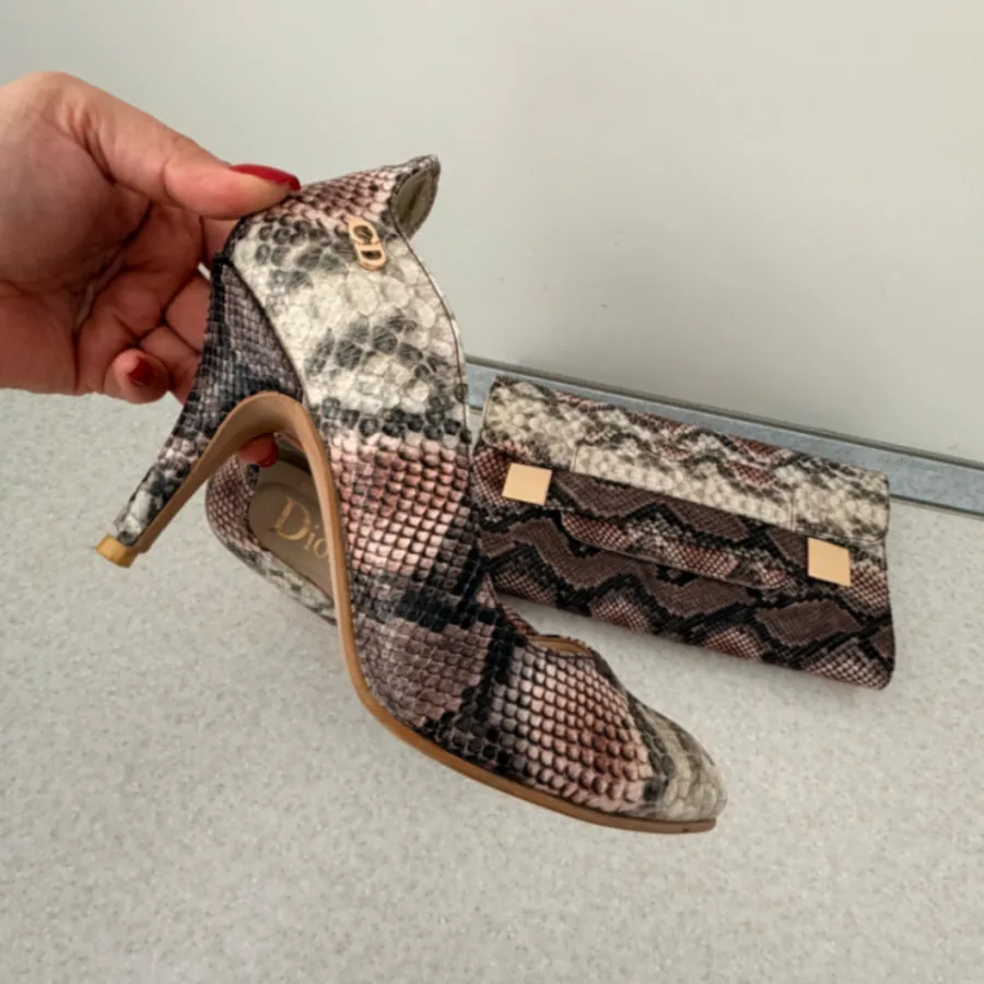 کفش مجلسی پوست ماری