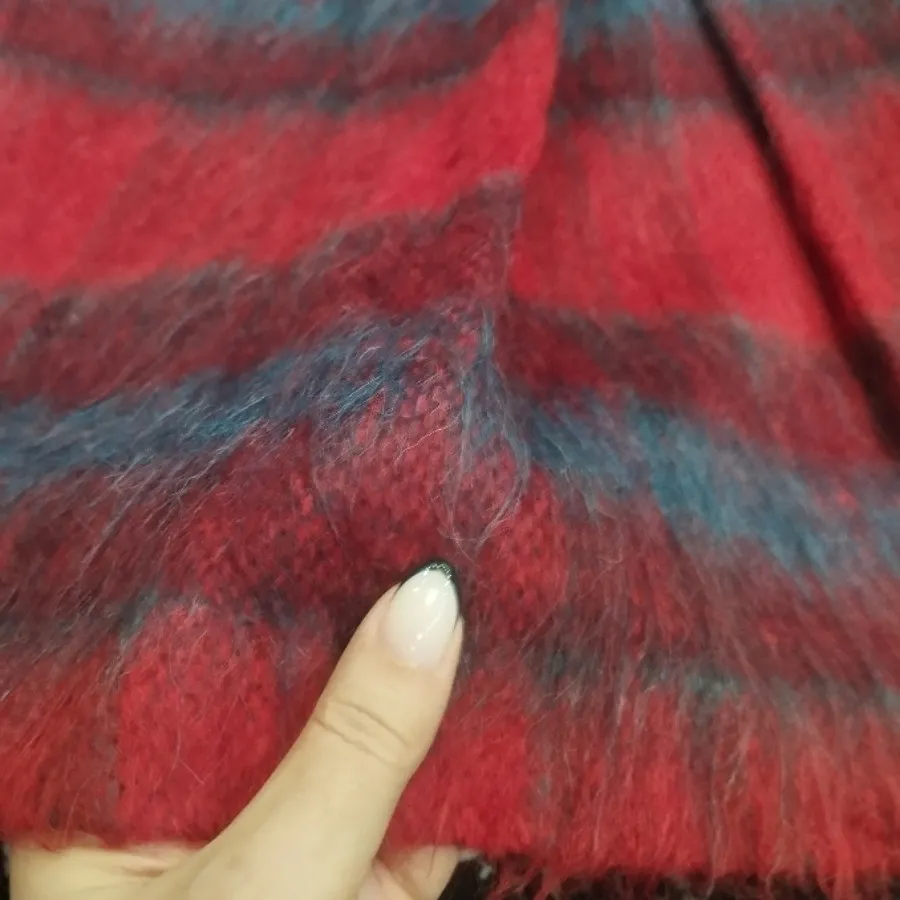 دامن پشمی قرمز ترک