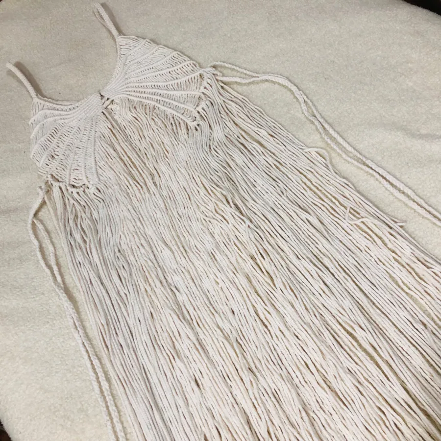 پیراهن مکرومه بوهو