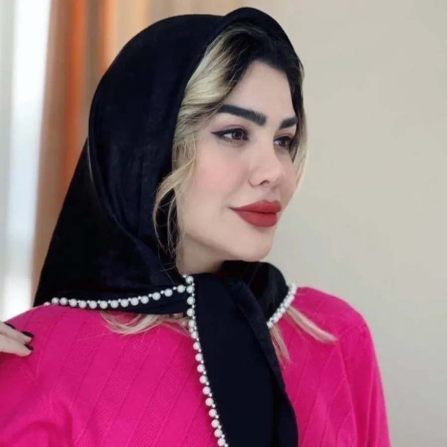 روسری مرواریدی