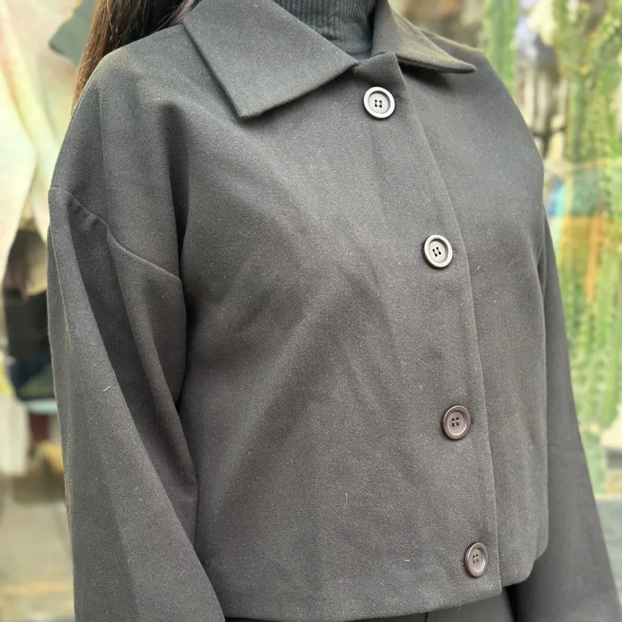 کت فوتر آستین کیمونو