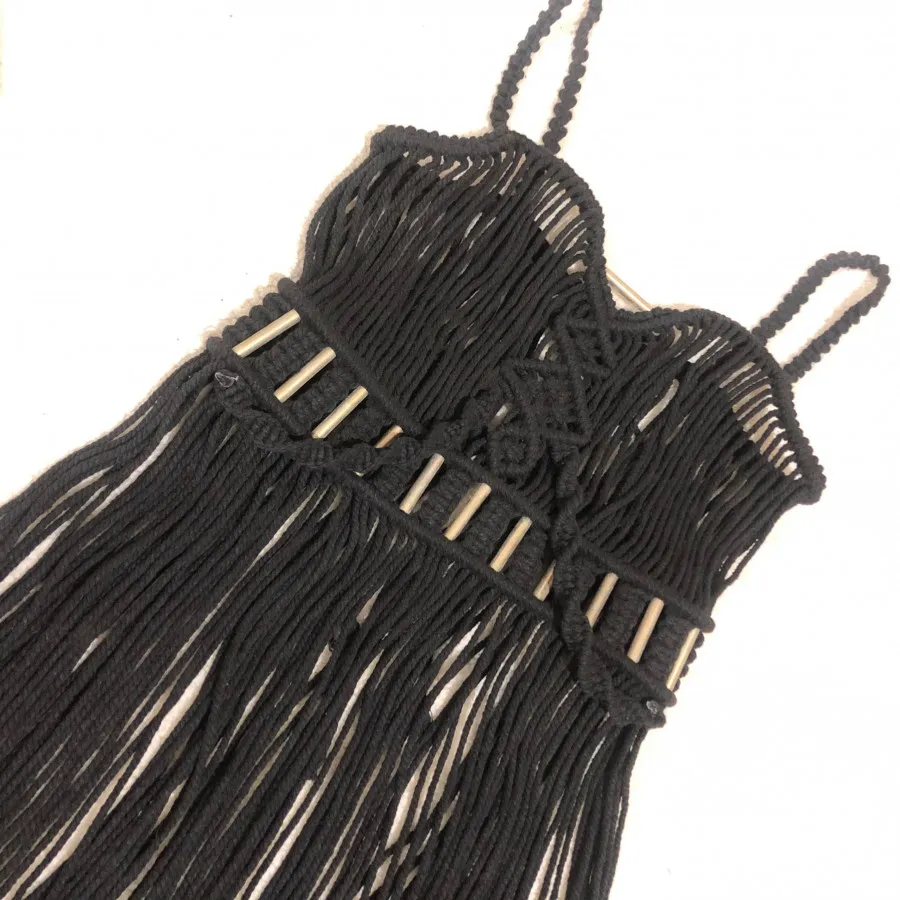 پیراهن مکرومه بوهو