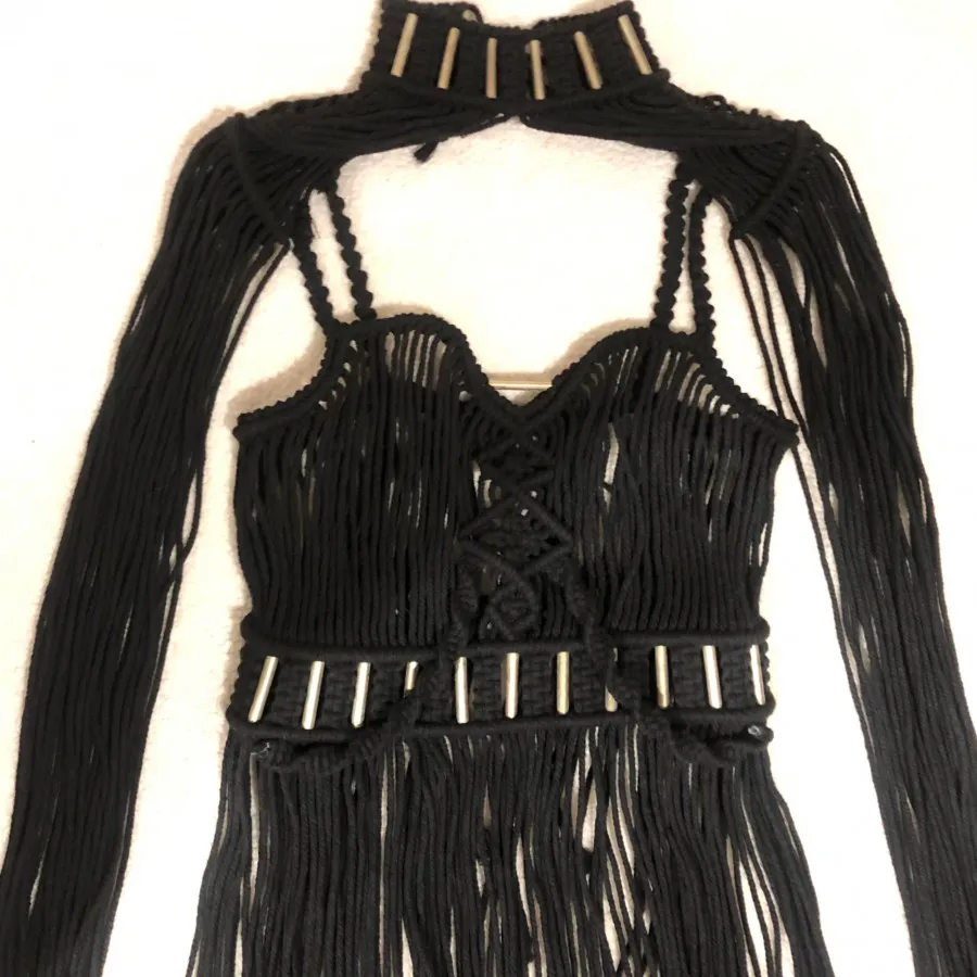 پیراهن مکرومه بوهو